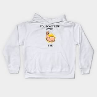 Gym Is Life Kids Hoodie